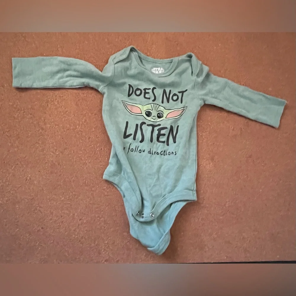 Star Wars Baby Yoda One Piece Set - Green, Gray, Camouflage - Picture 3 of 5